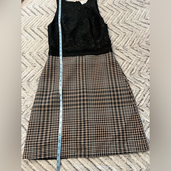 3.1 Phillip Lim Paneled Cloqué and Houndstooth Wool-Tweed Dress - Picture 15 of 15